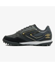 22 Chuteira Society Umbro Pro 5 Bump Club Preta/Dourado